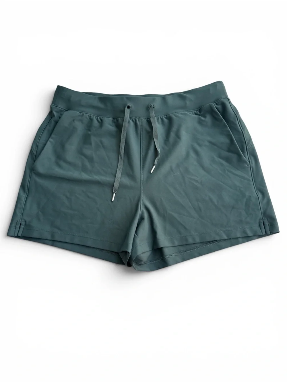 Old Navy PowerSoft High-Rise Shorts – Cavernous (Dark Teal) – Women’s Size M